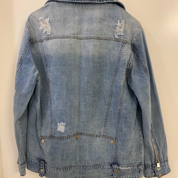 Bagatelle Denim Distressed Jacket - Picture 2 of 2